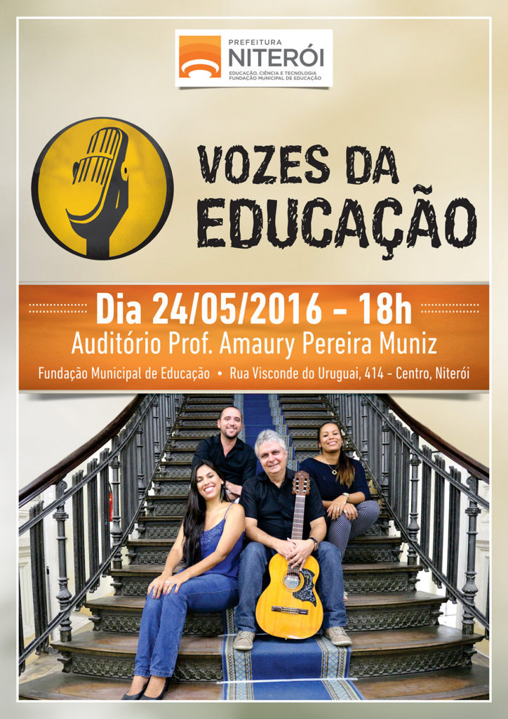 Cartaz Vozes da Educação