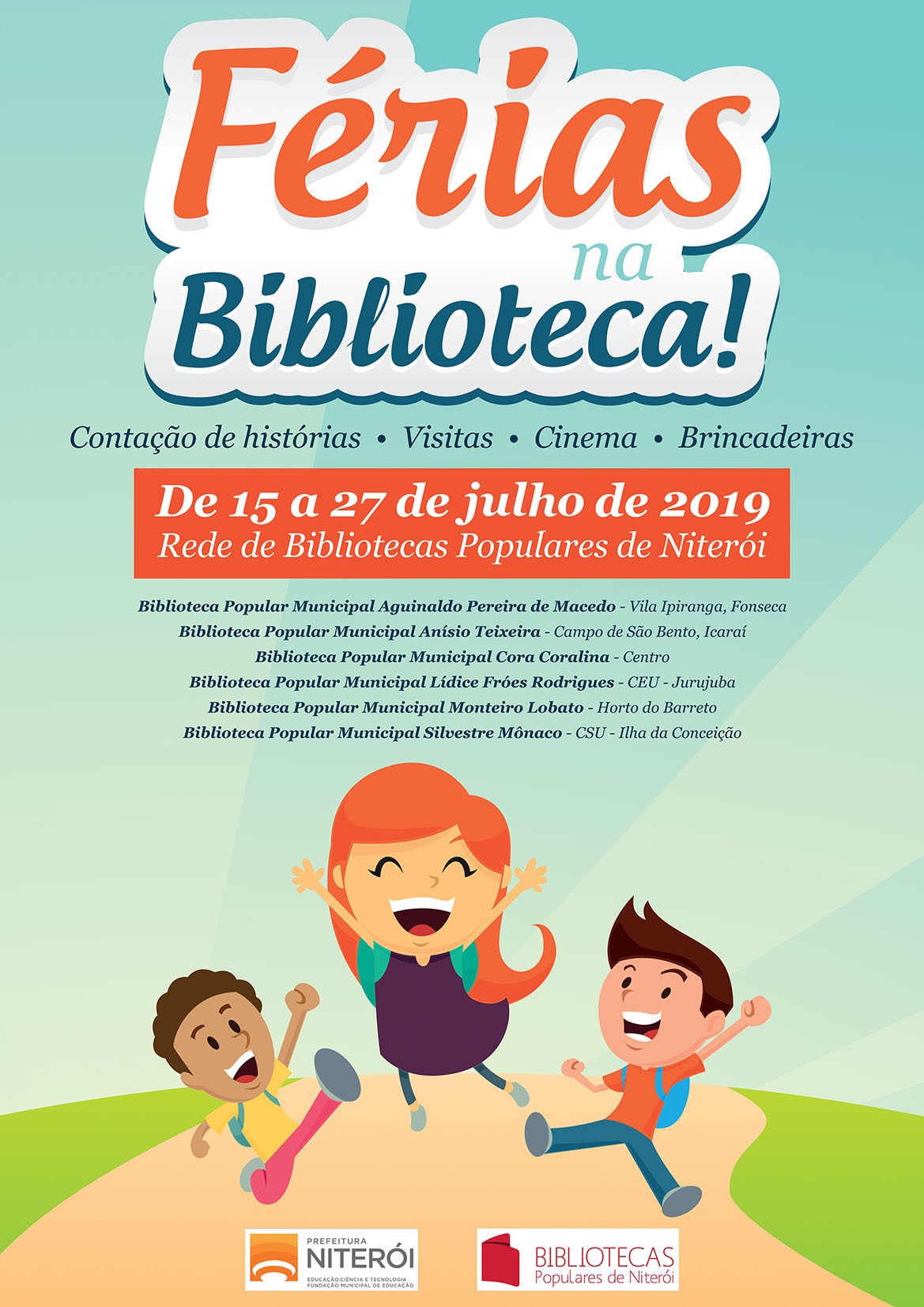 Férias na Biblioteca estão de volta