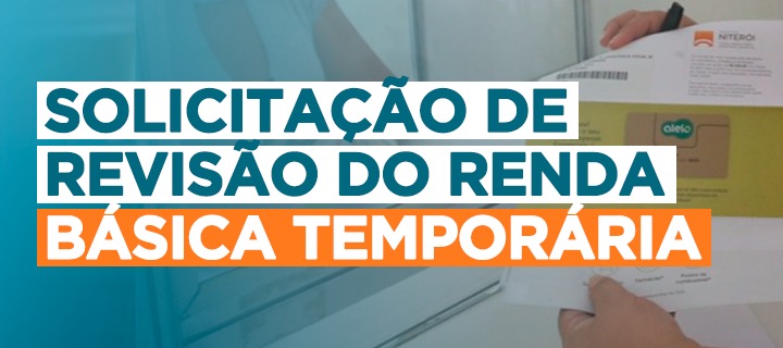 Solicitação de revisão do Renda Básica Temporária