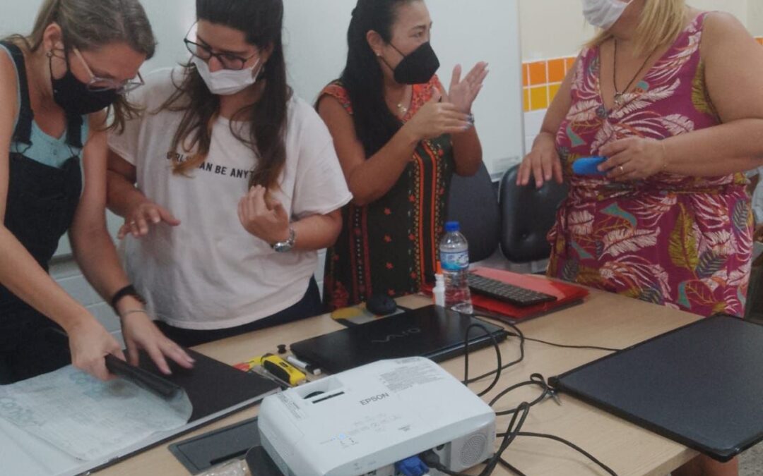 Professoras da Rede Municipal realizam curso sobre Tecnologia Assistiva