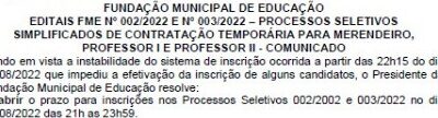 Comunicado da Educação Niterói