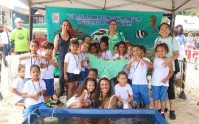 Creche Comunitária Eulina Félix visita o Projeto “Mar de Conhecimentos” em Itaipu